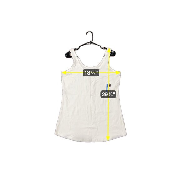 No Boundaries White Scoop Tank Top Sz 3XL - Picture 6 of 8